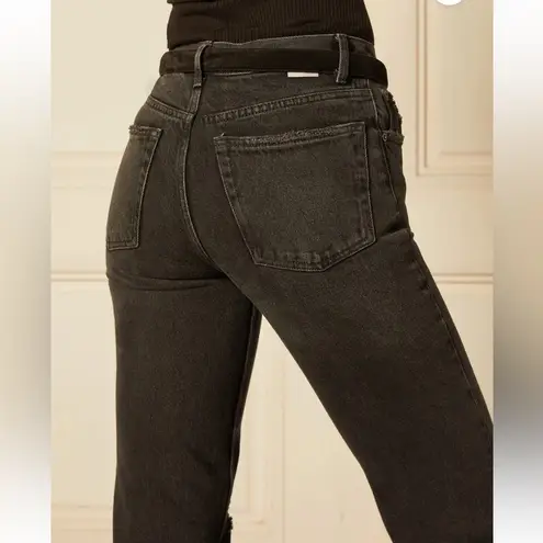 NWT Boyish x Revolve The Tommy Jeans Fatal Attraction size 26 black distressed - Image 2