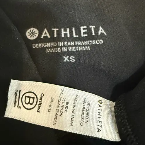 Athleta  XS Powervita Elation Crop active legging P 2401