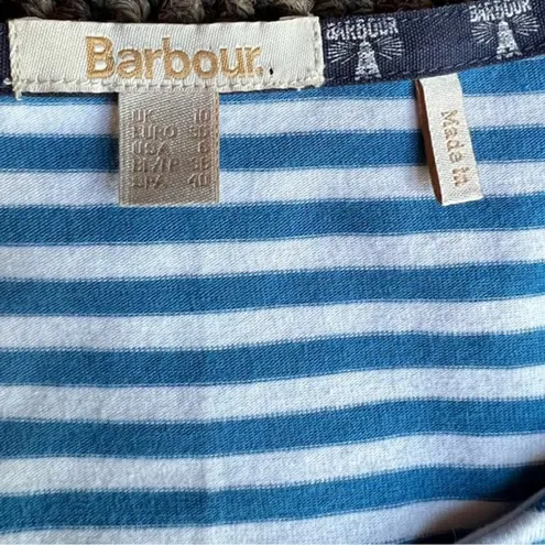 Barbour Harewood Stripe Dress Size 6