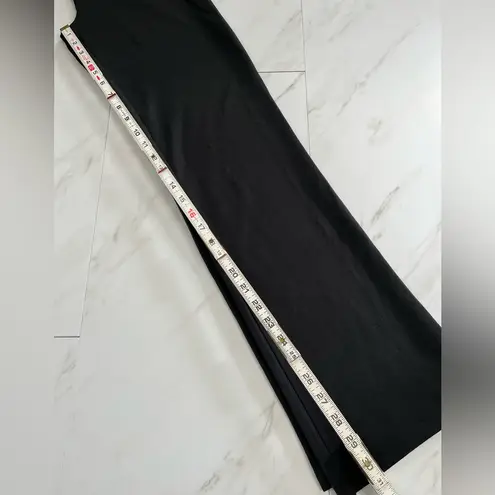 Fishers Finery Boot Leg Bamboo Blend Yoga Pant with back pockets size medium Gray