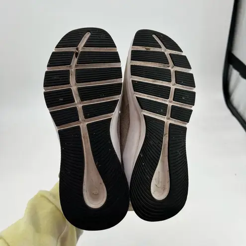 Nike  Women's RIVAH sneaker Desert Sand Black & White athletic shoe size 9