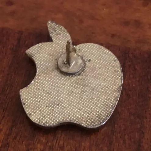 Vintage 80s Apple Computers enamel tie tack collectible pin