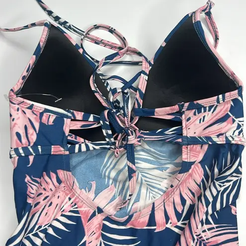 Hula Honey NWOT Swim Bikini Push up Tankini. Size M