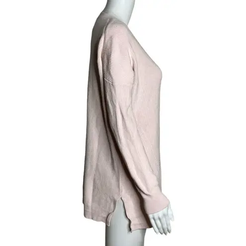 Magaschoni M Sweater Womens Small Blush Pink Everyday Neutral Basic Minimalist