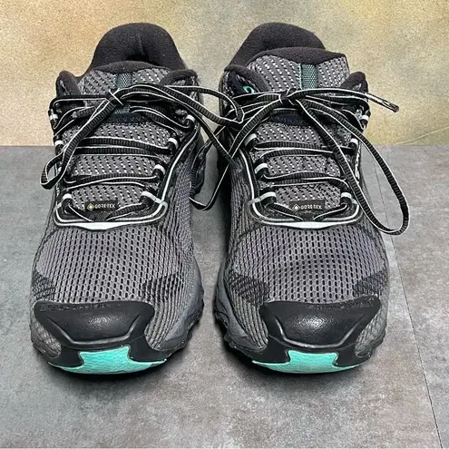 La Sportiva Wildcat 2.0 GTX Women's Running Shoes Charcoal/Aqua Size 7.5+ Black