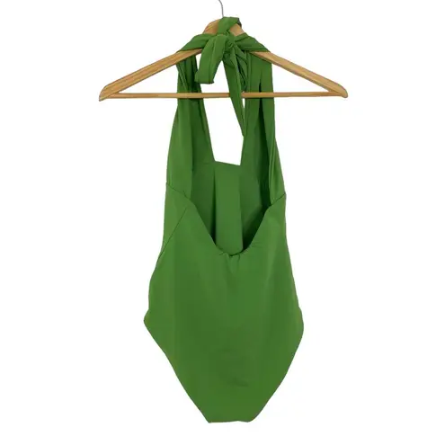 Mara Hoffman  Namya One Piece Swimsuit Green