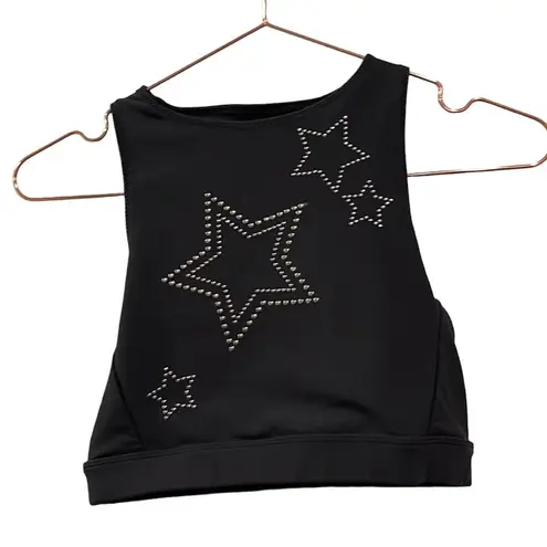 SoulCycle  High Neck Star Sports Bra. Size small