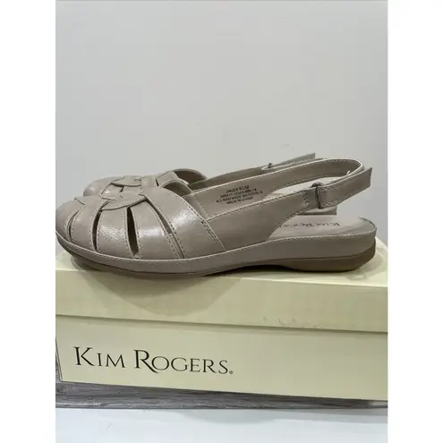 kim rogers  Jinjer Stone 9 1/2 M sandals‎ Hook And Loop Adjustable Closure