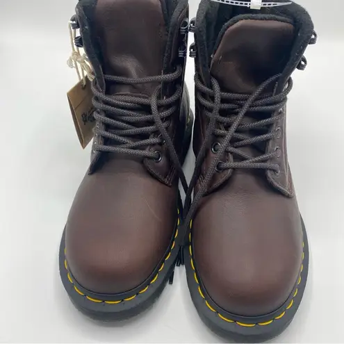 Dr. Martens Doc Martens AirWair With Bouncing Soles Brown  Genuine Leather Boots Size 6 New