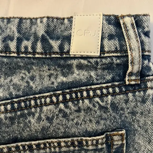 CP Jeans  Acid Wash Mom Denim Shorts