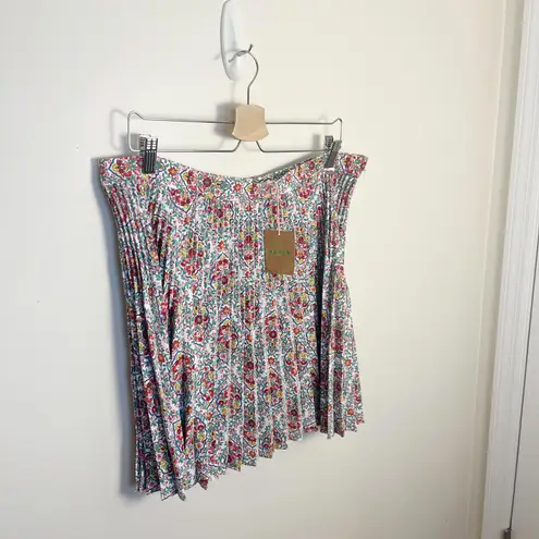 NWT Boden Mini Pleated Skirt Multi