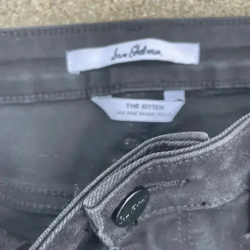 Sam Edelman  The Kitten Mid Rise Skinny Ankle Gray Black jeans 29