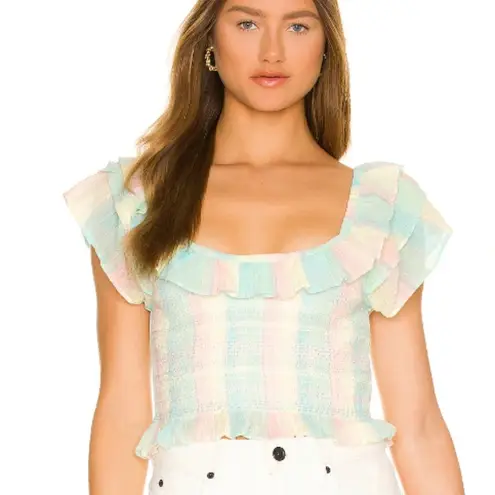 Love Shack Fancy  Saba Crop Top