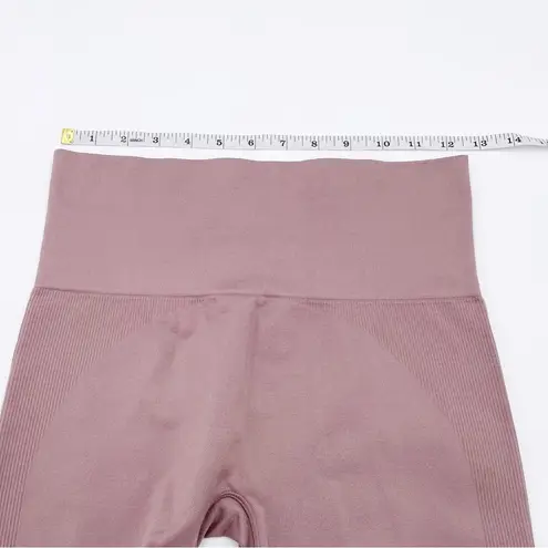 Set Active Sculptflex Seamless Leggings Mauve Nylon Spandex Women's Size Medium