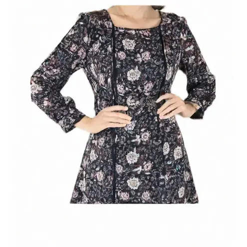 CITY STUDIO Floral Chiffon Mini Dress NWT SMALL