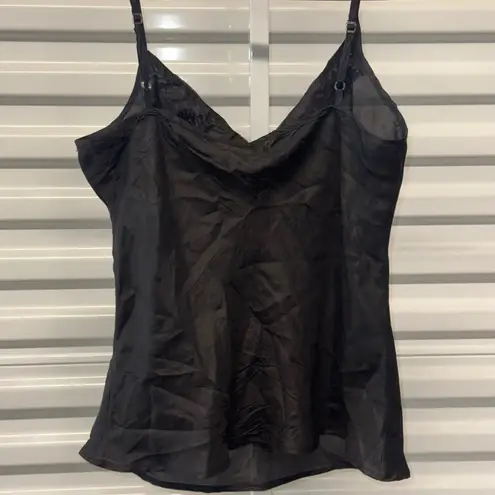 Chaudry Silk Cami Top Women's Size small to Mesium Black Size M