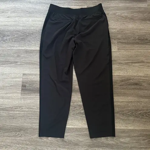 Athleta  Women's Black Ankle Pants High Rise Dress Trousers