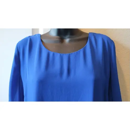 Apt. 9  Blue Flare Sleeve Dress Size 14