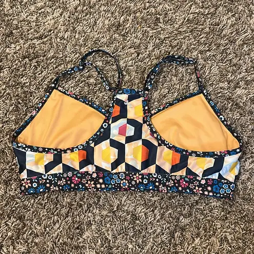 JoyLab Printed Floral Sports Bra XXL