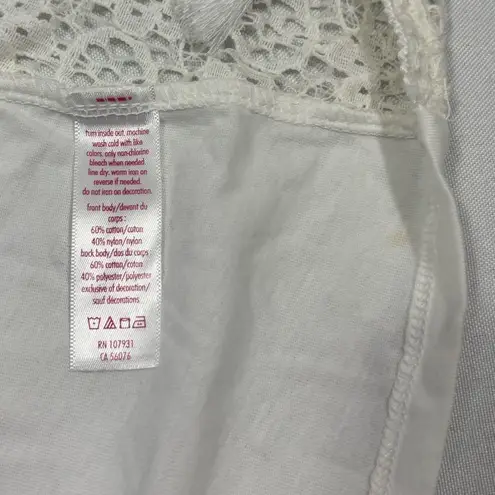 Justice NWT Boho Lace Vest Sleeveless Open Front Cardigan Tassels