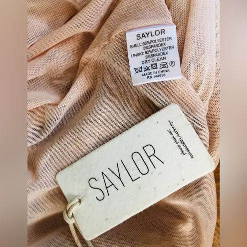 Saylor Sabryna Sequin Ruched Halter Minidress NWT size medium