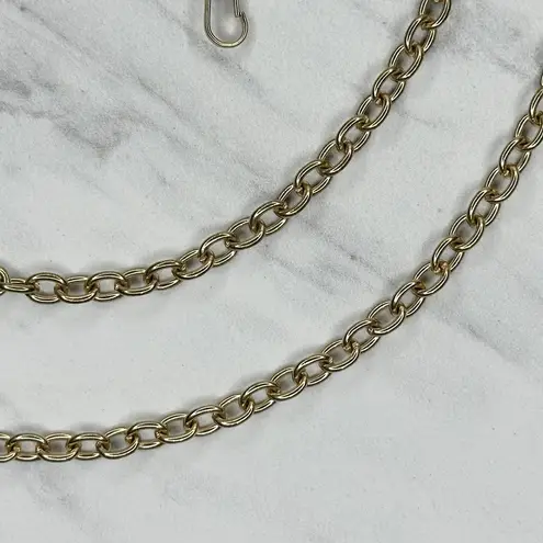 Skinny Gold Tone Chain Link Purse Handbag Replacement Strap ✨