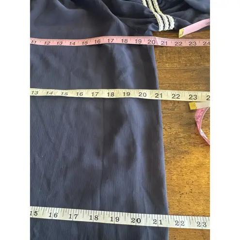 J.Crew Womens Blouse Sz Medium Bohemian Boho Peasant Cottage Cottagecore Hipster Blue