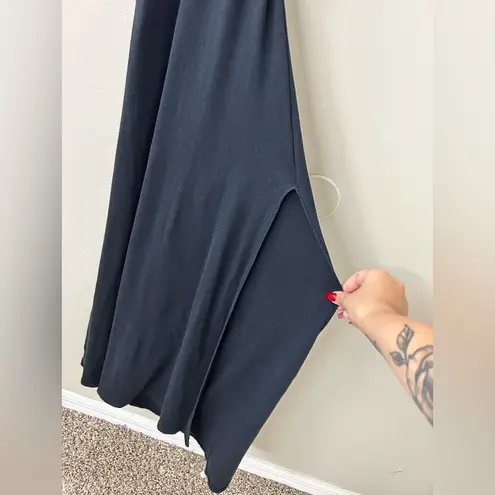 Savage X Fenty Rib Essentials Maxi Slip Black Caviar Sz XL