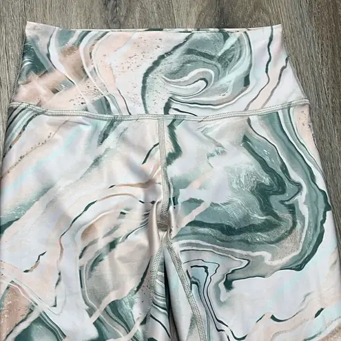 Savvi Pastel Swirl Leggings Size Medium Pink