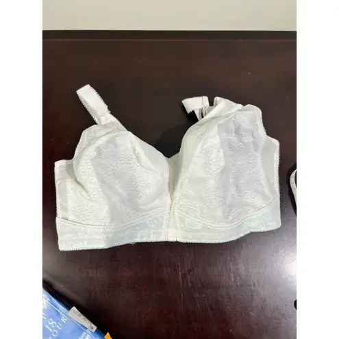 Playtex NWT 18 Hour Classic Support Wirefree Bra 44C White 20/27 0020