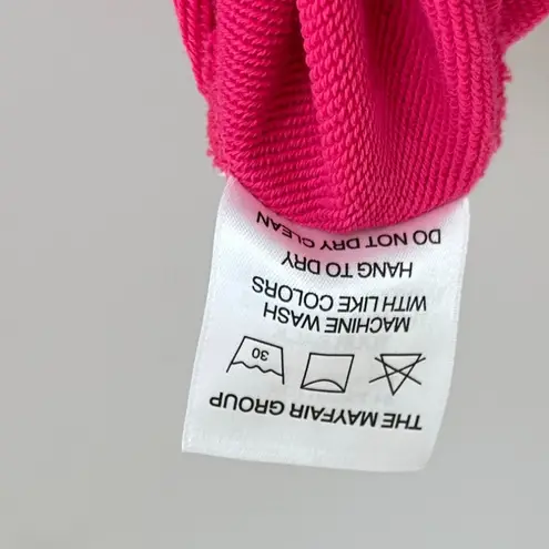 THE MAYFAIR GROUP It's Not You, It's Me Sweatshort in Pink Size Small/Medium