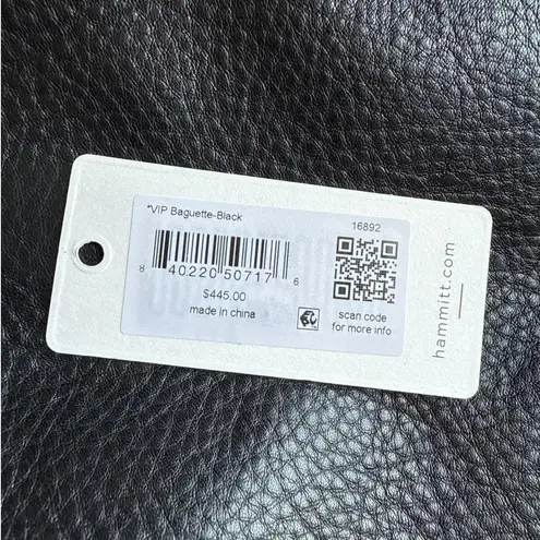 Hammitt NWT VIP Small Shoulder Bag Women’s Black Baguette Crossbody Convertible