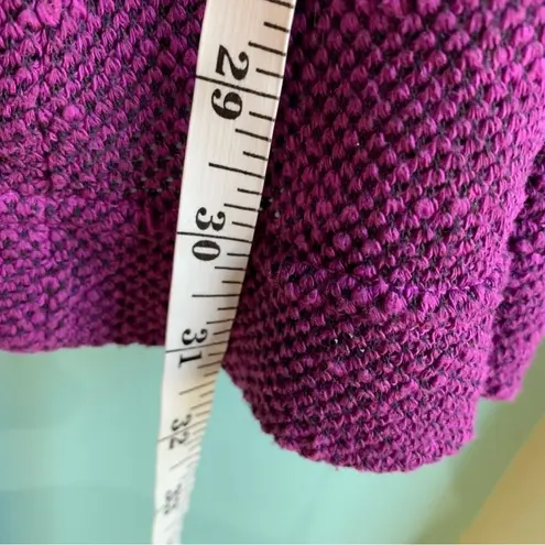 Feather Clothing Purple Knit Boho Top Size L