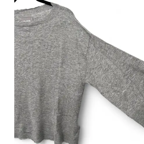 Zadig & Voltaire zadig voltaire XS Pure Cashmere Sweater Knit Metallic Silver Star Elbows Knit