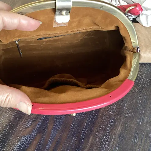 Patricia Nash Portifina Frame Passion Leather Crossbody Bag