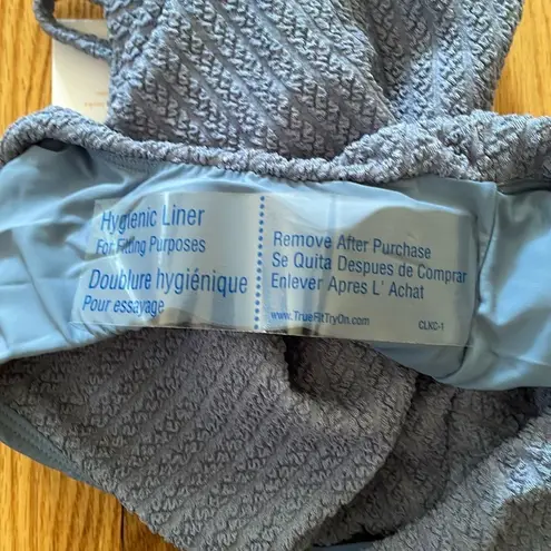 ANDIE Swim The Jetties One Piece Macrame Slate size XS NWT minimalist