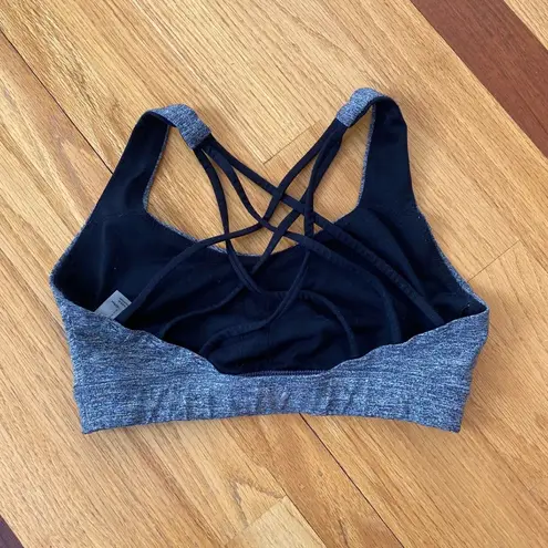Forever 21 Strappy Cross Back Sports Bra