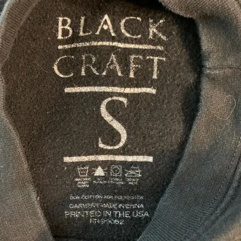 Salem Witch City Crewneck Sweatshirt Size Small Black Craft Witchy Casual