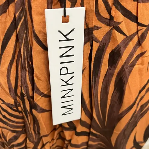 MINK PINK NWT Finley MIDI Dress in Tropical print size Medium - Image 7