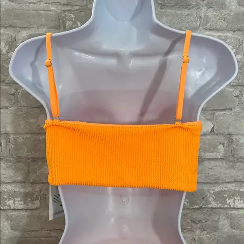 Dry Goods Cyn & Luca Orange Textured Bikini Set Size undefined
