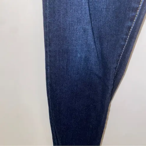 Liverpool Jeans Company The Crop Jeans Raw Edge Hem Size 2 Size 26 Dark Wash