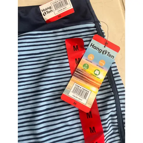 Women's‎ medium blue gang ten athletic beach shorts uPF 50+