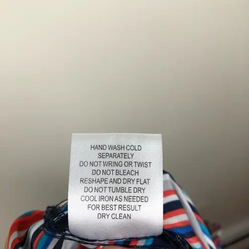 Olive & Oak Multicolor Striped Midi Skirt Small S