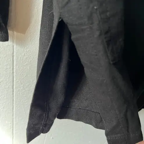 Coldwater Creek Womens Blazer Small Linen Blend Oversized Beachy Career Office