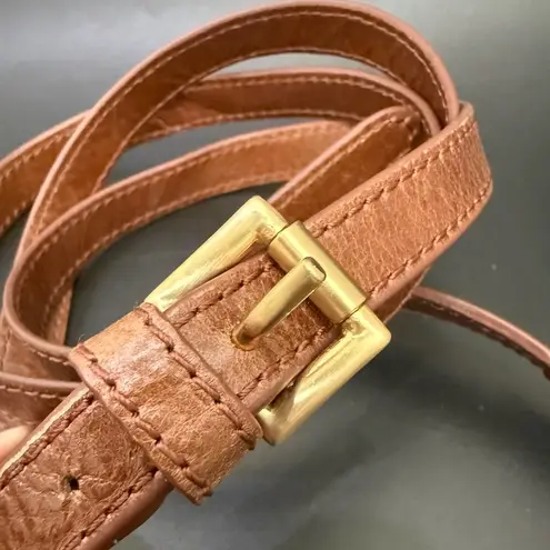 HOBO Brown Leather Gold