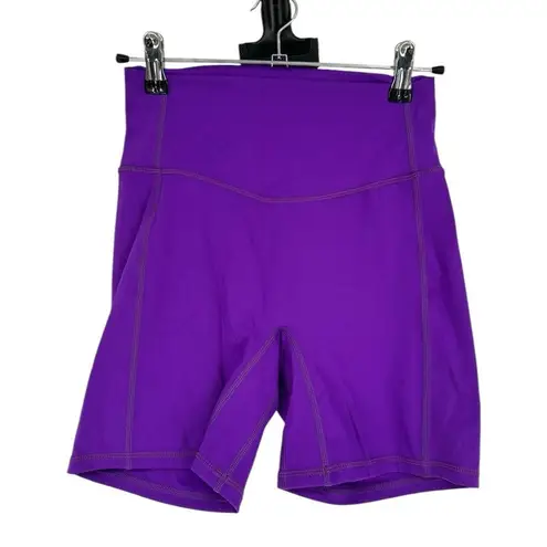 Terez Açaí Purple Action Corset Crop Tank and Booty Shorts sz Small NWT Stretch