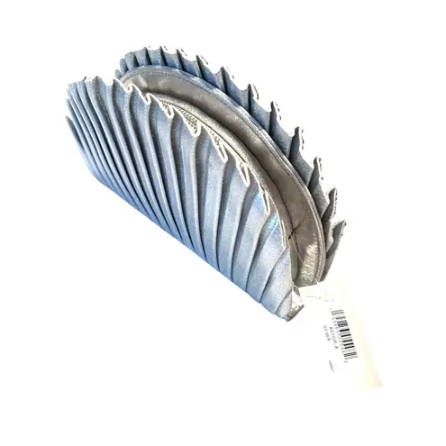 Nina Astor Silver Sparling Clutch Evening Bag