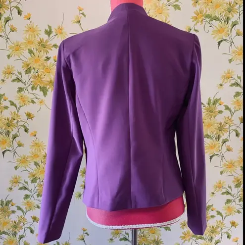 OVI New open front Purple Blazer size M