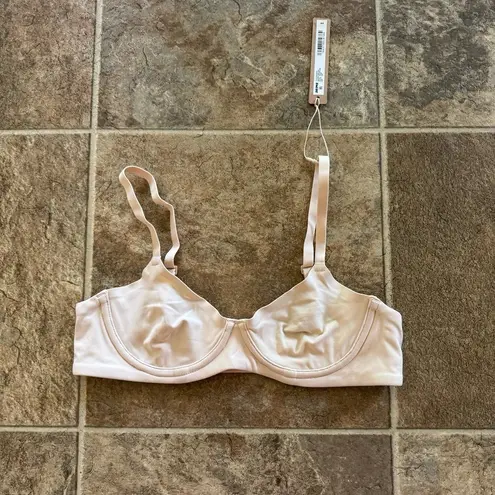 SKIMS Fits Everybody Unlined Demi Bra Sand Size 34A