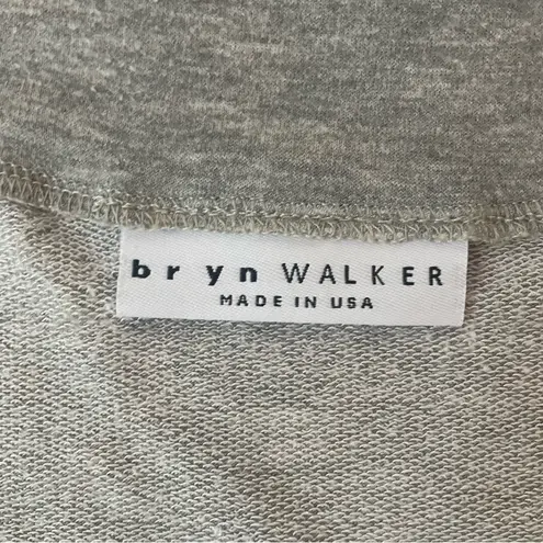 Bryn Walker Evan Size XL Gray High Low Hem Pullover Lightweight Sweatshirt USA